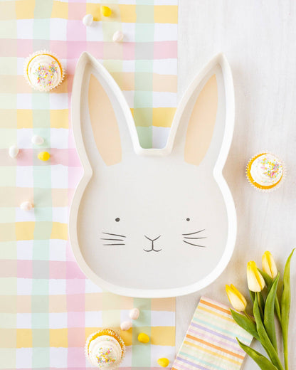 Bunny Bamboo Serving Tray