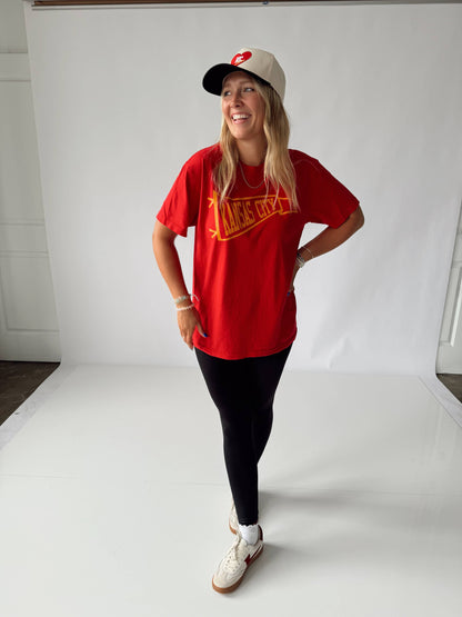 Kansas City Pennant Flag Tee