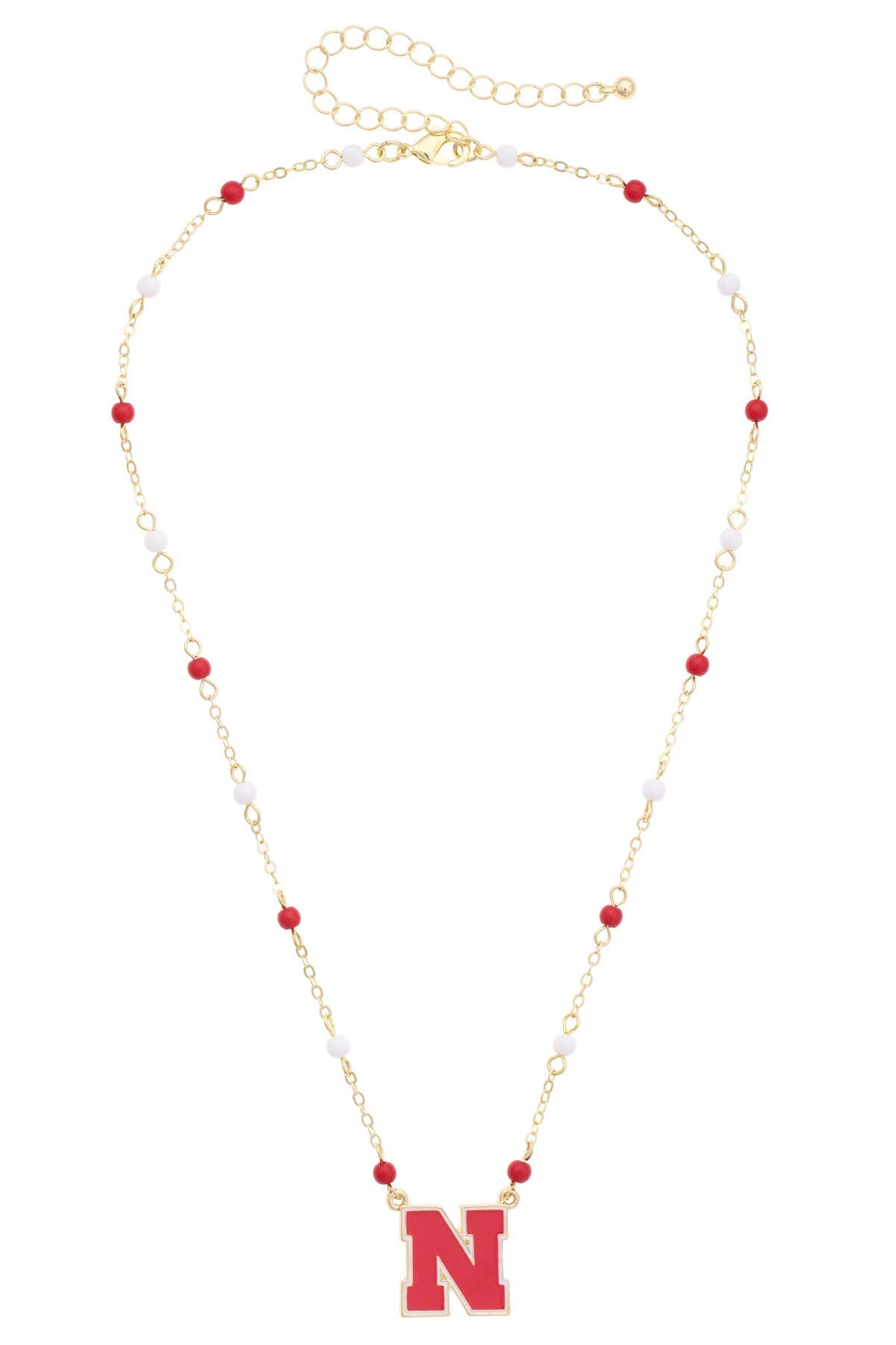 Nebraska Huskers Station Necklace