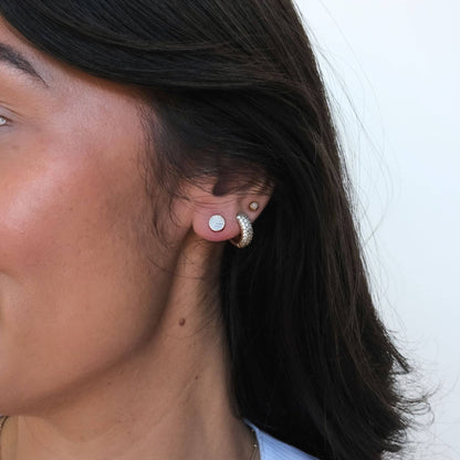 Volleyball Stud Earrings