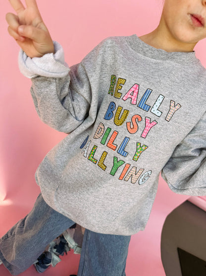 Dilly Dallying Toddler & Youth Sweatshirt