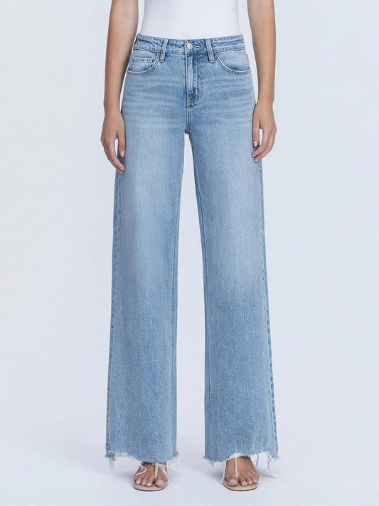 Flying Monkey High Rise Wide Leg Jeans