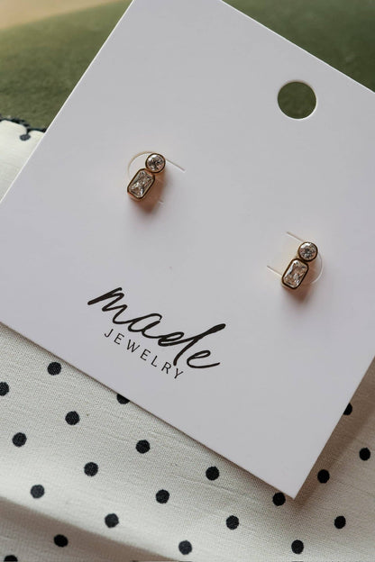 Duo Stud Earrings