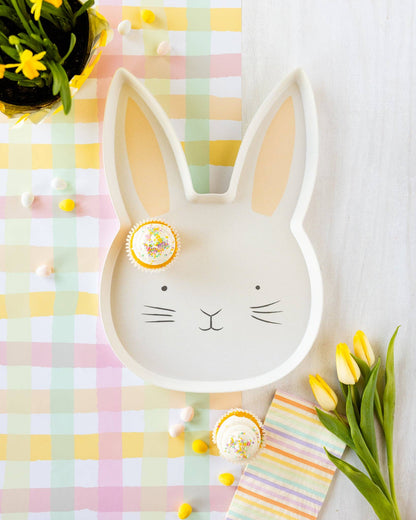 Bunny Bamboo Serving Tray