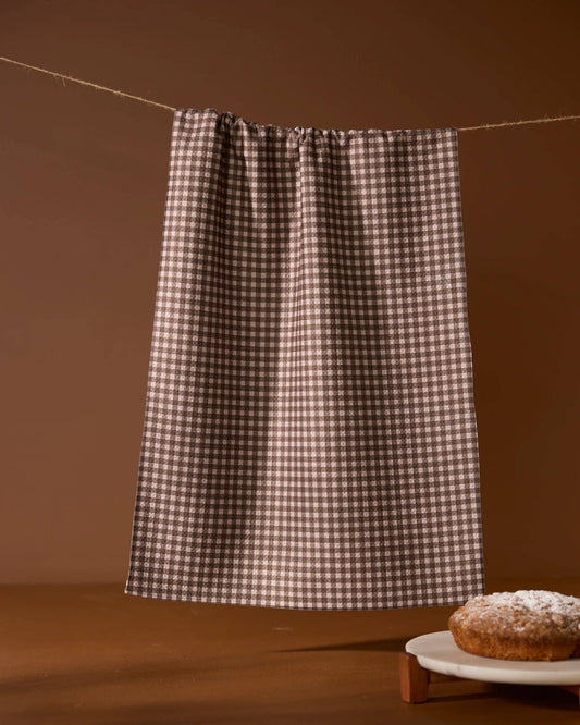 Geometry Hearth Tea Towel