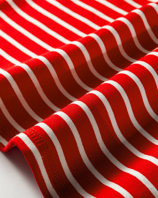 Red Striped Top