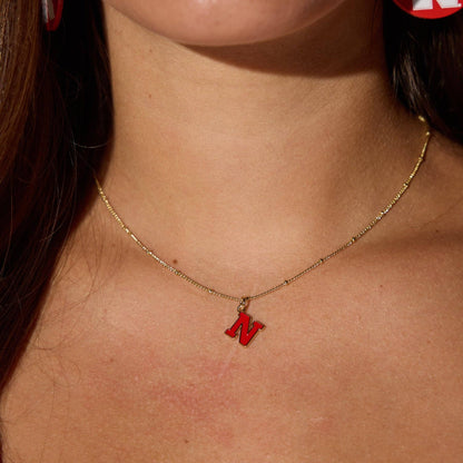 University of Nebraska Charm Necklace