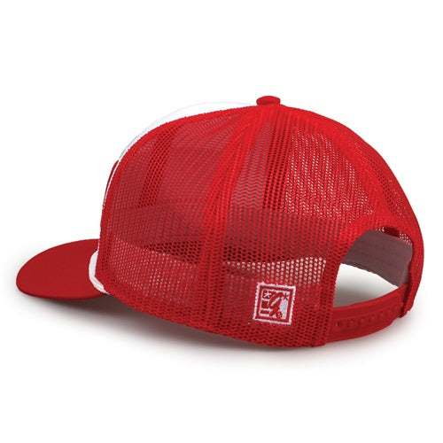 Nebraska Cornhuskers Rope Trucker With Bar Patch