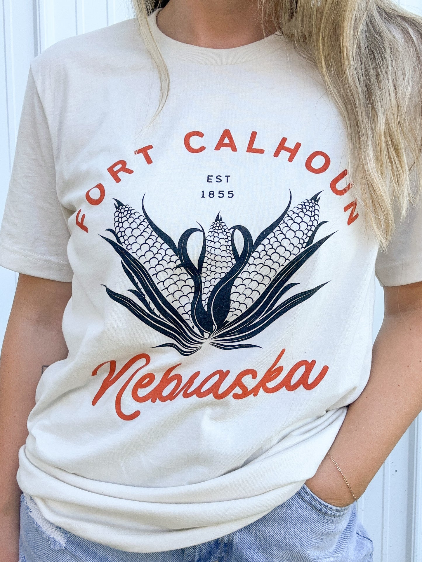 Fort Calhoun Nebraska Corn T-Shirt