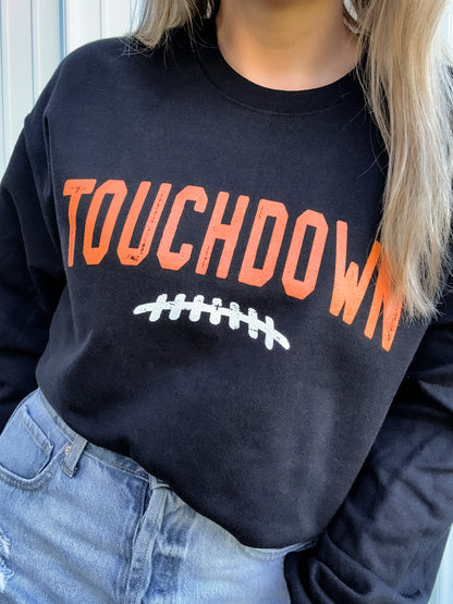 Touchdown Football Crewneck Sweatshirt