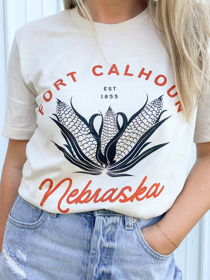 Fort Calhoun Nebraska Corn T-Shirt