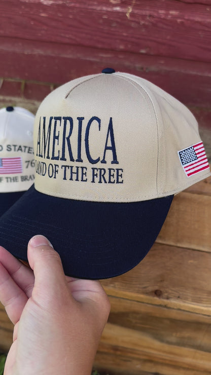 America, Land of the Free Trucker Hat