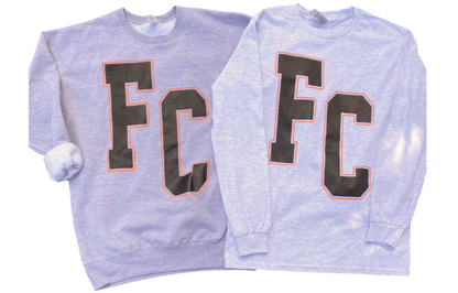 FC Letter Long Sleeve T-Shirt & Sweatshirt